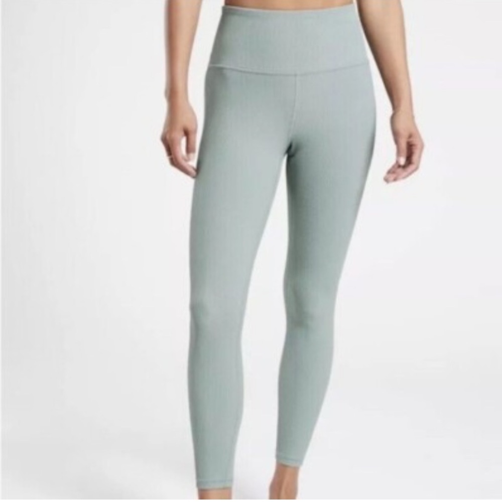 Athleta Light Gray Leggings
